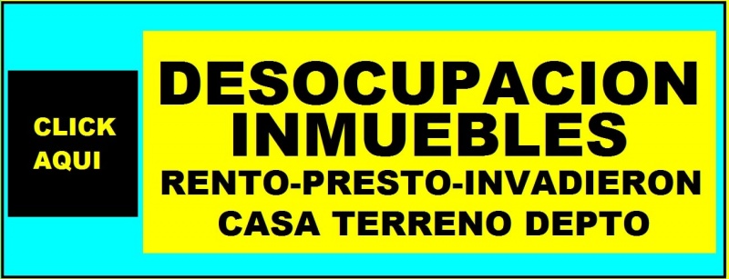 desocupacion de inmuebles